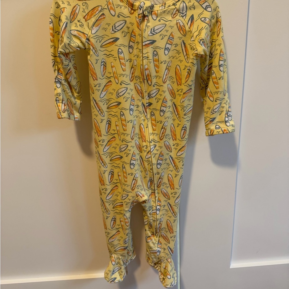Sunny Surfboard Kids Footie